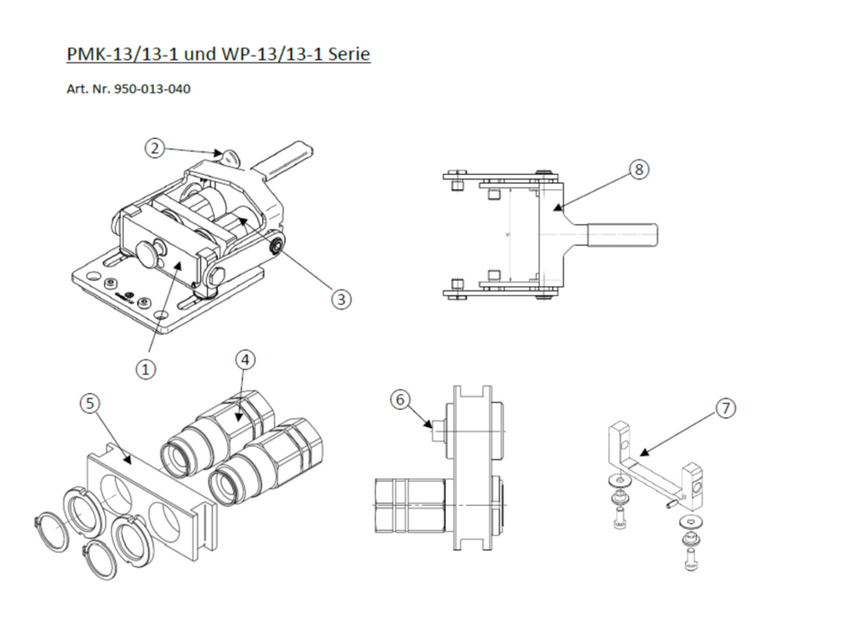Taklock Ersatzteil Kupplungsdummy DN13/13