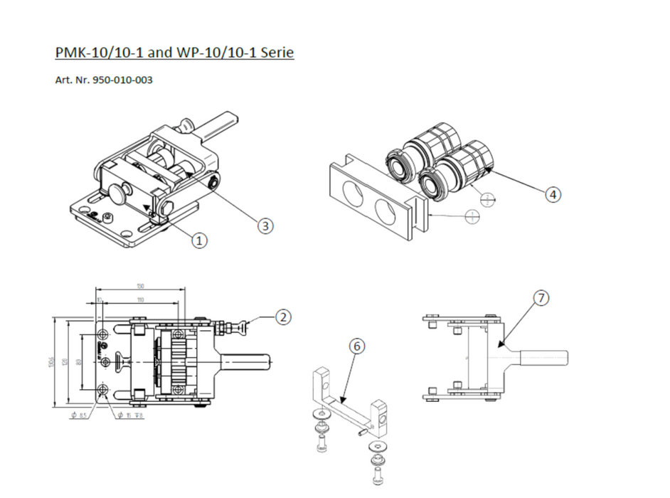 Taklock Ersatzteil Kupplungsmuffe DN10 komplett