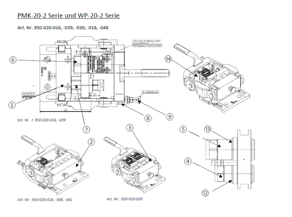Taklock Ersatzteil Kupplungsmuffe DN20 für WP20-2
