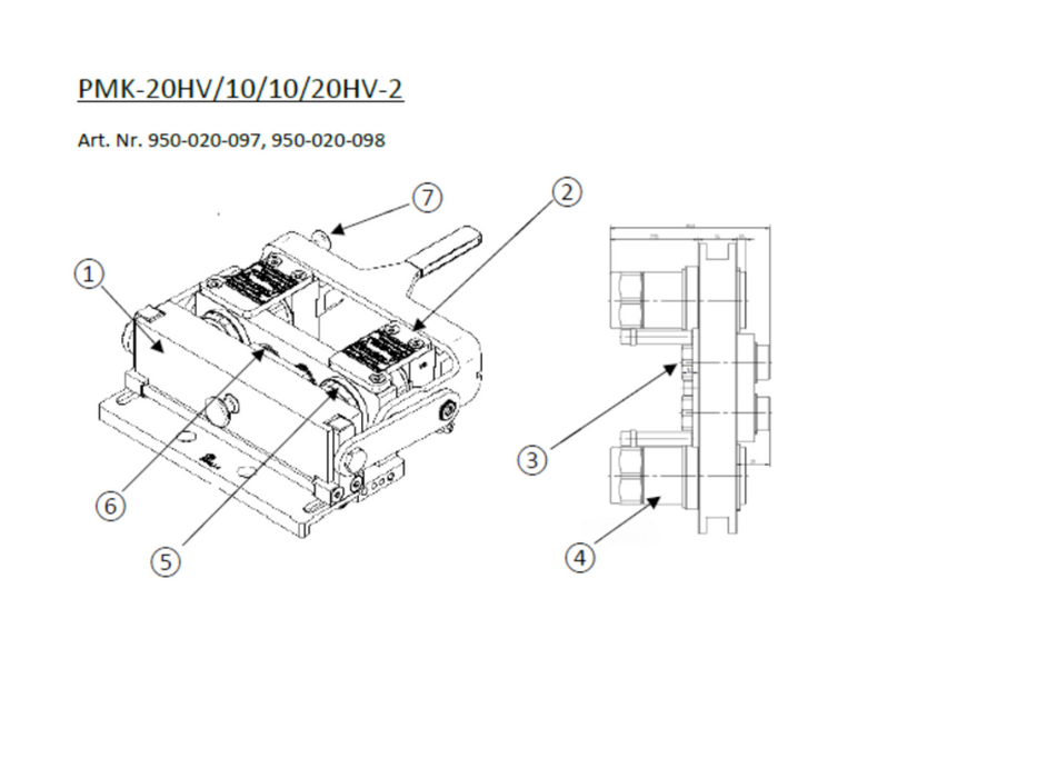 Taklock Ersatzteil Kupplungsstecker DN10 für PMK-20HV