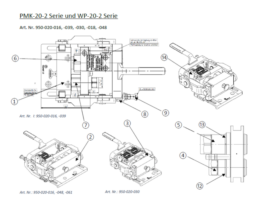 Taklock Ersatzteil Kupplungsstecker DN13 für PMK-20-2