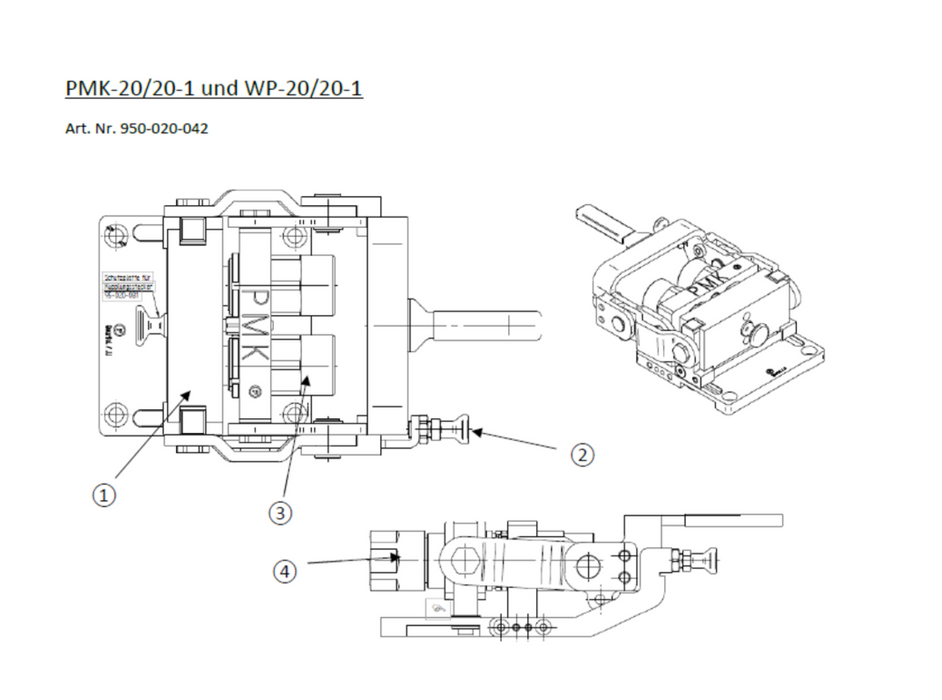 Taklock Ersatzteil Kupplungsstecker DN20-1