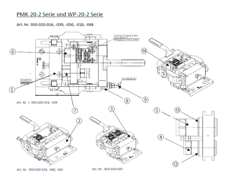 Taklock Ersatzteil Kupplungsstecker DN20