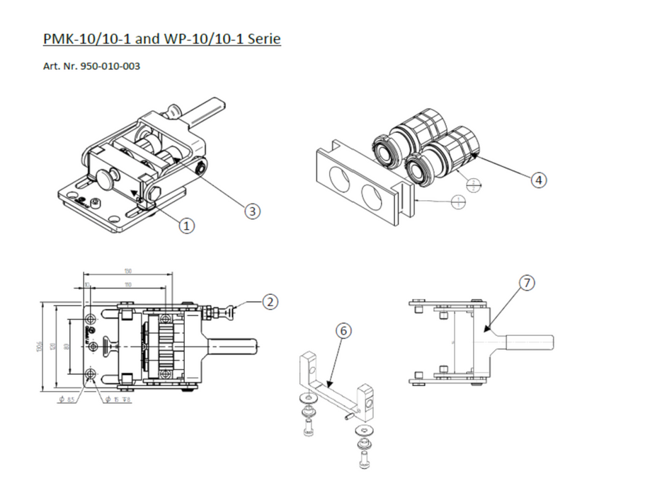 Taklock Ersatzteil Rastbolzen M12x1,5