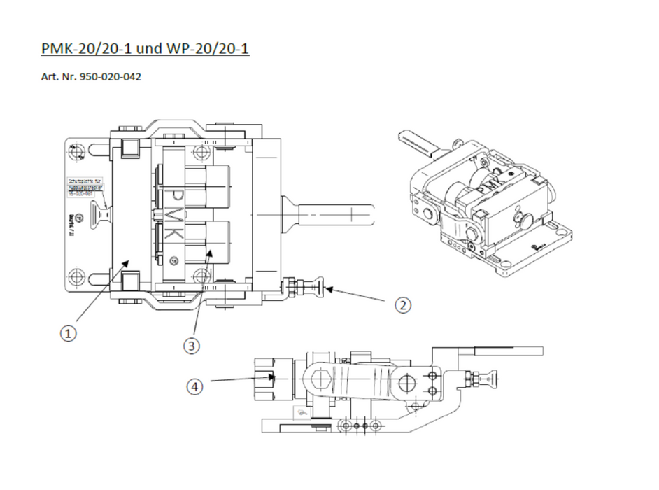 Taklock Ersatzteil Rastbolzen M12x1,5
