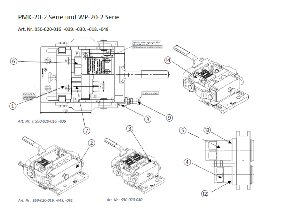 Taklock Ersatzteil Rastbolzen M12x1,5