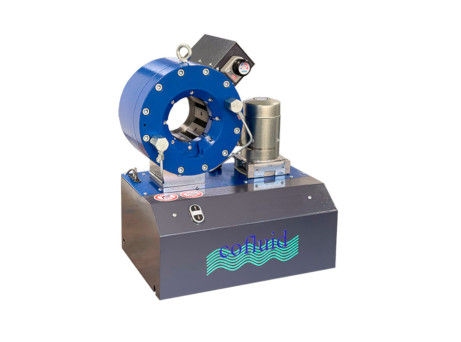 Cofluid Horizontale Presse O180E 12Vdc/24Vdc, Ø max 1.1/2“ - 180 TON