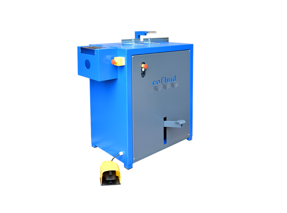 Cofluid Trenn- und Schälmaschine TSRI250 / mit Außen- und Innenschäler / Ø max 2″