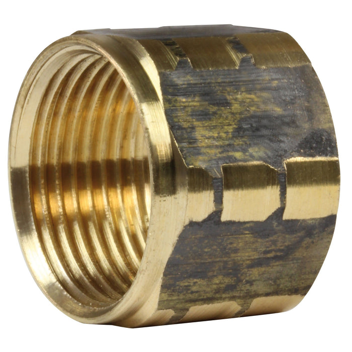 Überwurfmutter M 22x1,5 16,4 mm Messing