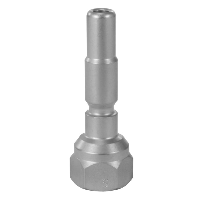 Stecknippel 1/4"IG KR Edelstahl