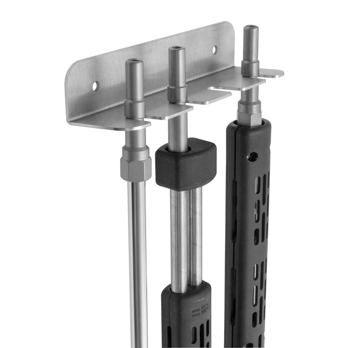 Lanzenhalter Edelstahl 4-Fach für KW-Stecknippel