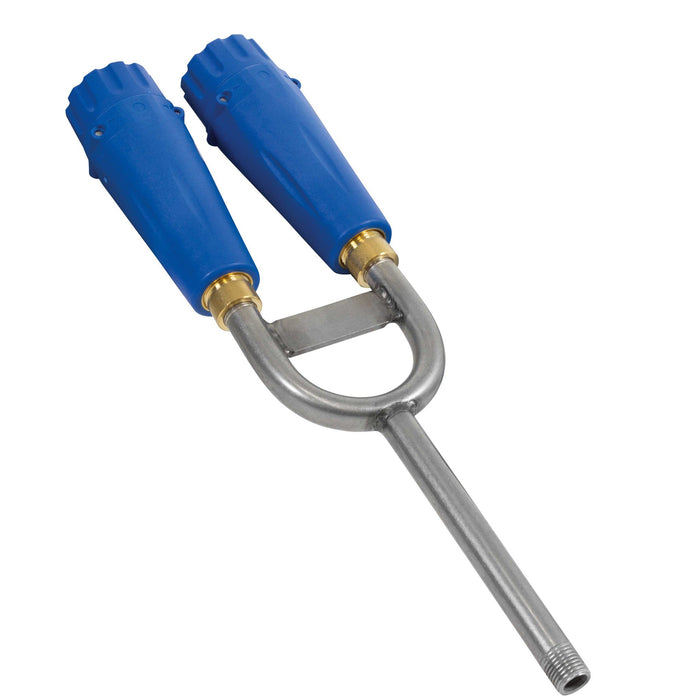 Düsenrohr 200 mm mit 2 Ausgängen 1/4 AG