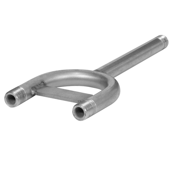 Düsenrohr 200 mm mit 2 Ausgängen 1/4 AG