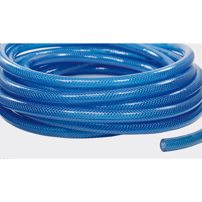 Gewebeschlauch 9x3 blau Meterware Max. Rollenlänge 50 Meter !!!