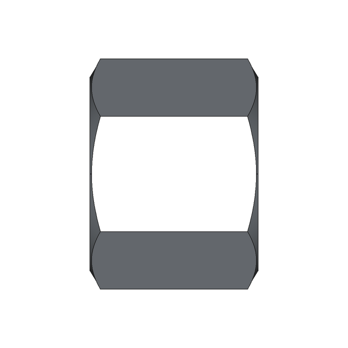 Überwurfmutter Überwurfmutter – M16x1,5 – 10 mm – L - Leicht – Stahl verzinkt