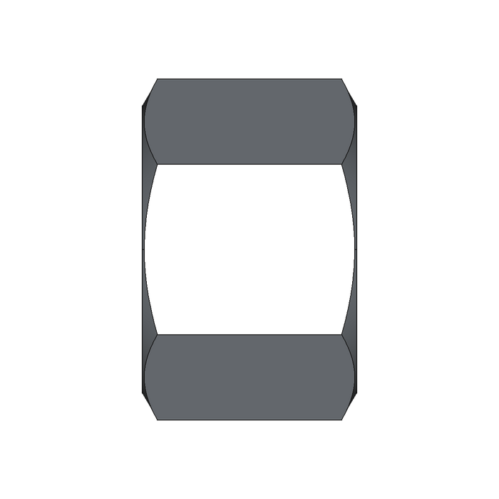 Überwurfmutter Überwurfmutter – M18x1,5 – 12 mm – L - Leicht – Stahl verzinkt