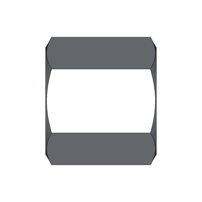 Überwurfmutter Überwurfmutter – M14x1,5 – 6 mm – S - Schwer – Stahl verzinkt