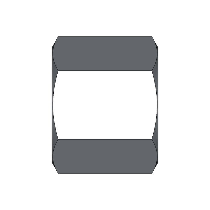 Überwurfmutter Überwurfmutter – M16x1,5 – 8 mm – S - Schwer – Stahl verzinkt