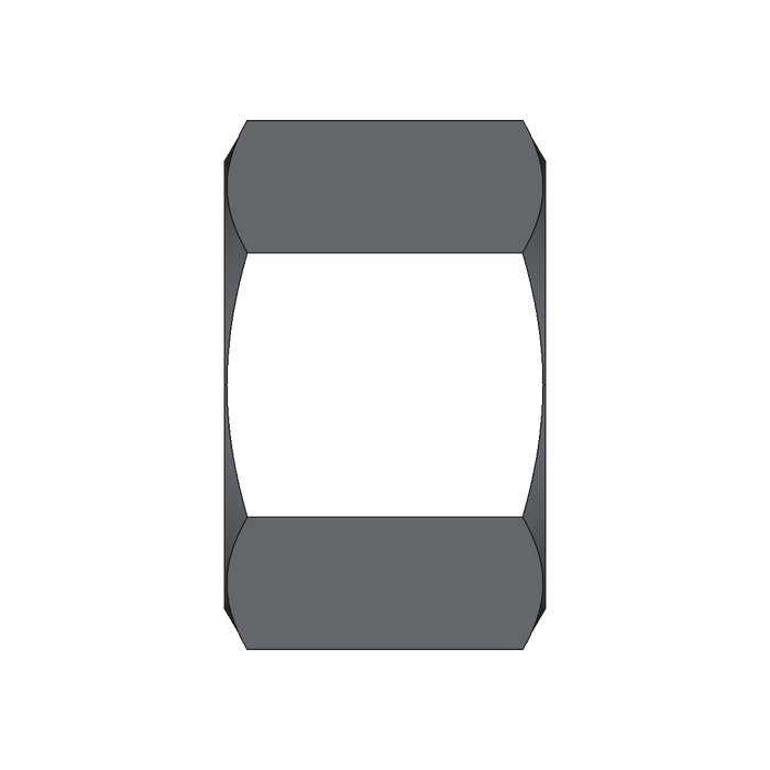 Überwurfmutter Überwurfmutter – M24x1,5 – 16 mm – S - Schwer – Stahl verzinkt