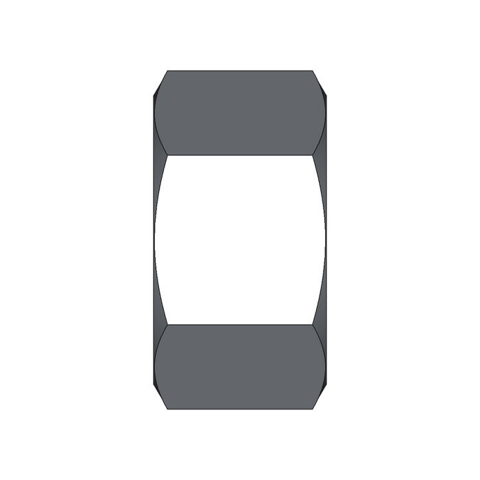 Überwurfmutter Überwurfmutter – M42x2 – 30 mm – S - Schwer – Stahl verzinkt