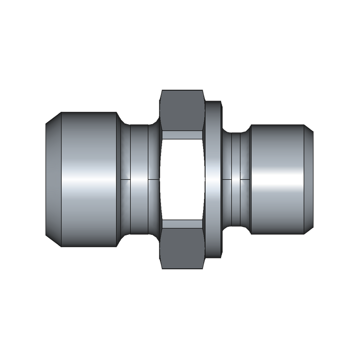 Gerader Einschraubstutzen GE – M12x1 – 6 mm – L – Leicht – Stahl verzinkt (Cr(VI)-frei) – GE6LRX