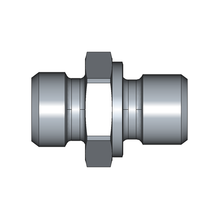 Einschraubstutzen GE-M-ED – 8 mm – L - Leicht – Stahl verzinkt (Cr(VI)-frei)