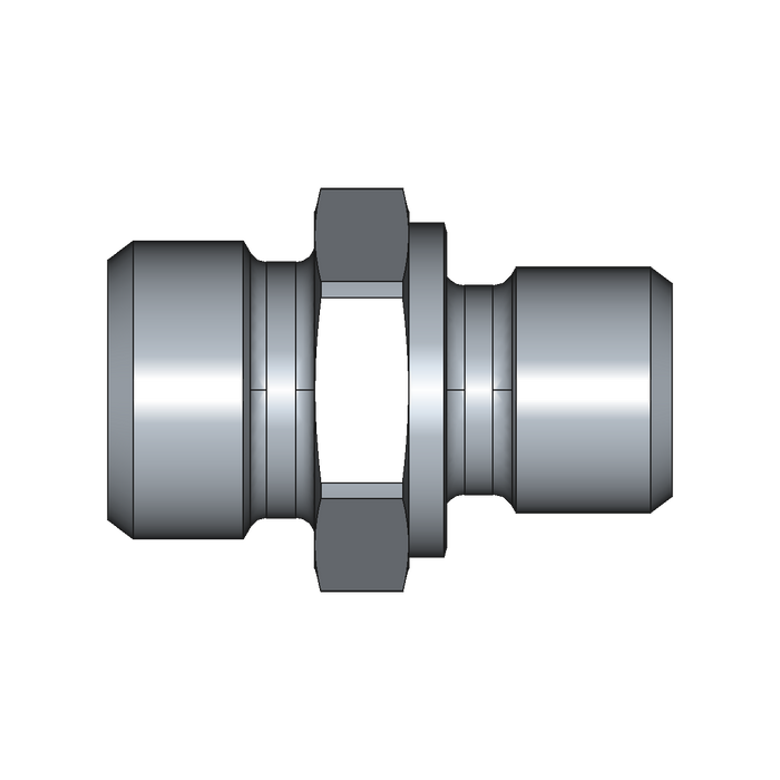 Einschraubstutzen GE-M-ED – 10 mm – L - Leicht – Stahl verzinkt (Cr(VI)-frei)