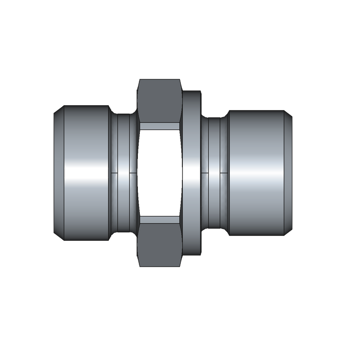 Einschraubstutzen GE-M-ED – 12 mm – L - Leicht – Stahl verzinkt (Cr(VI)-frei)