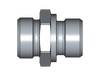 Gerader Einschraubstutzen GE – M22x1.5 – 15 mm – L – Leicht – Stahl verzinkt (Cr(VI)-frei) – GE15LRX