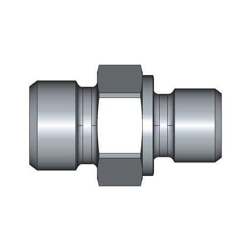 Gerader Einschraubstutzen GE – M16x1.5 – 8 mm – S – Schwer – Stahl verzinkt (Cr(VI)-frei) – GE8SRX