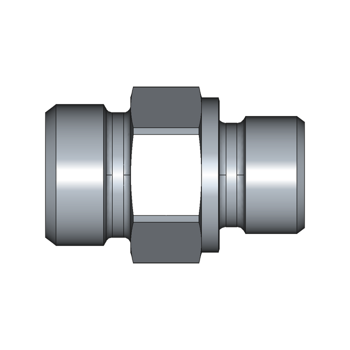 Einschraubstutzen GE-M-ED – 12 mm – S - Schwer – Stahl verzinkt (Cr(VI)-frei)