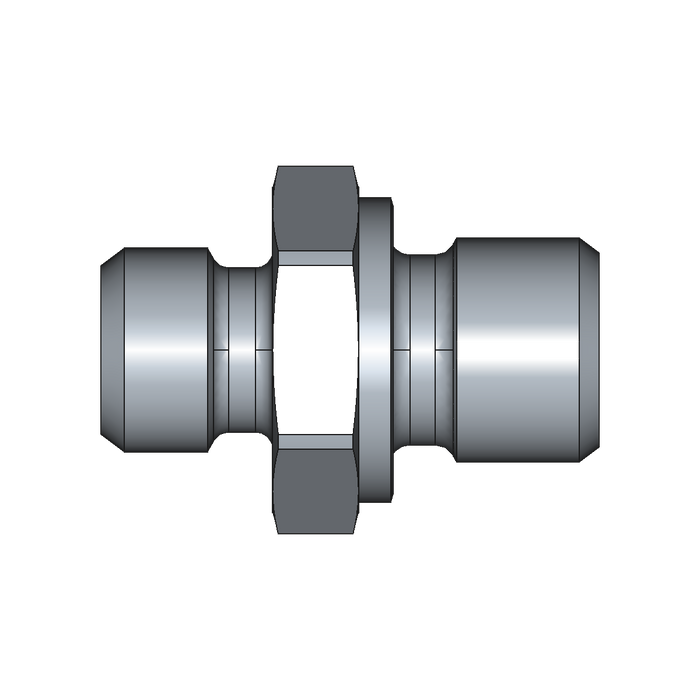 Einschraubstutzen GE-M-ED – 6 mm – L - Leicht – Stahl verzinkt (Cr(VI)-frei)