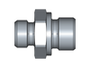 Gerader Einschraubstutzen GE – M14x1.5 – 8 mm – L – Leicht – Stahl verzinkt (Cr(VI)-frei) – GE8LR3/8X