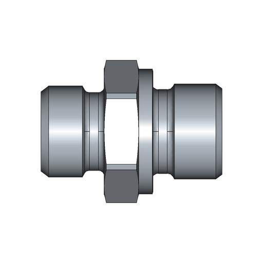 Gerader Einschraubstutzen GE – M16x1.5 – 10 mm – L – Leicht – Stahl verzinkt (Cr(VI)-frei) – GE10LR3/8X