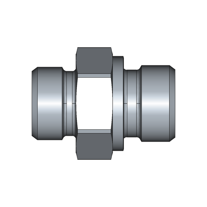 Einschraubstutzen GE-M-ED – 12 mm – S - Schwer – Stahl verzinkt (Cr(VI)-frei)