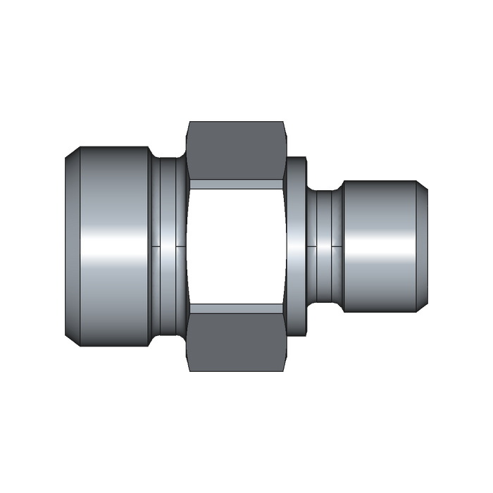 Einschraubstutzen GE-M-ED – 12 mm – S - Schwer – Stahl verzinkt (Cr(VI)-frei)