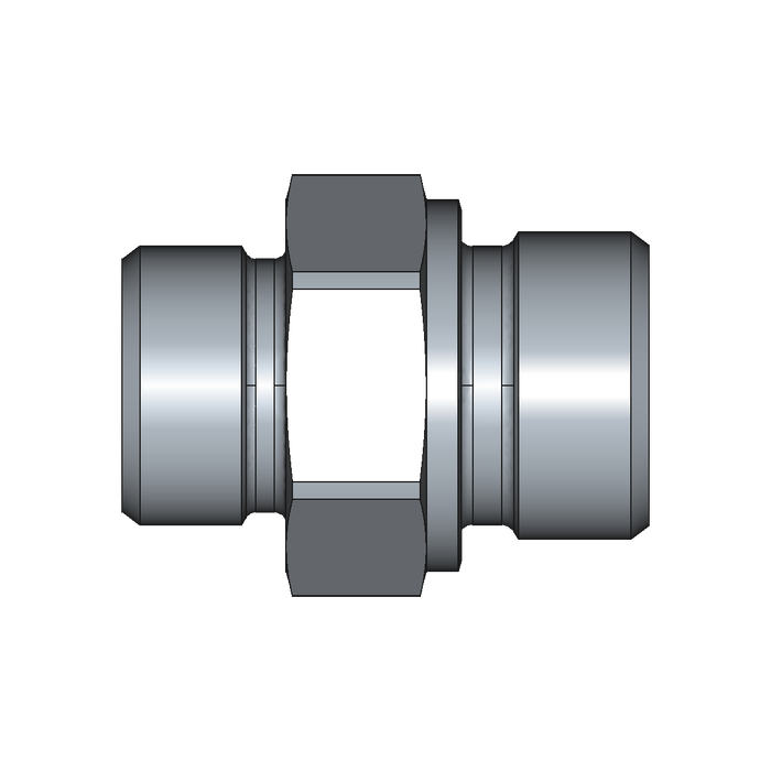 Einschraubstutzen GE-M-ED – 16 mm – S - Schwer – Stahl verzinkt (Cr(VI)-frei)