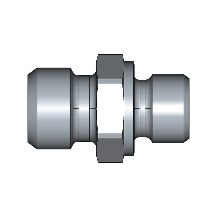 Einschraubstutzen GE-M-ED – 6 mm – L - Leicht – Stahl verzinkt (Cr(VI)-frei)