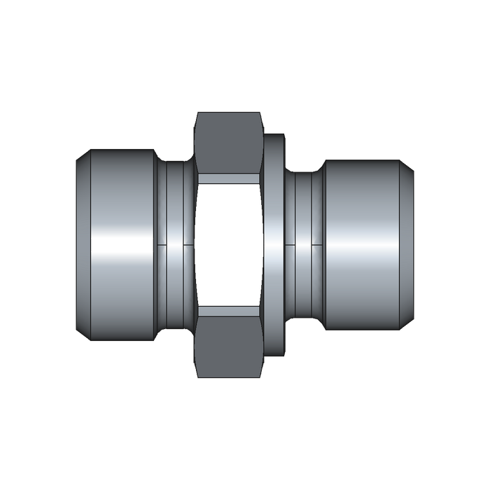 Einschraubstutzen GE-M-ED – 12 mm – L - Leicht – Stahl verzinkt (Cr(VI)-frei)
