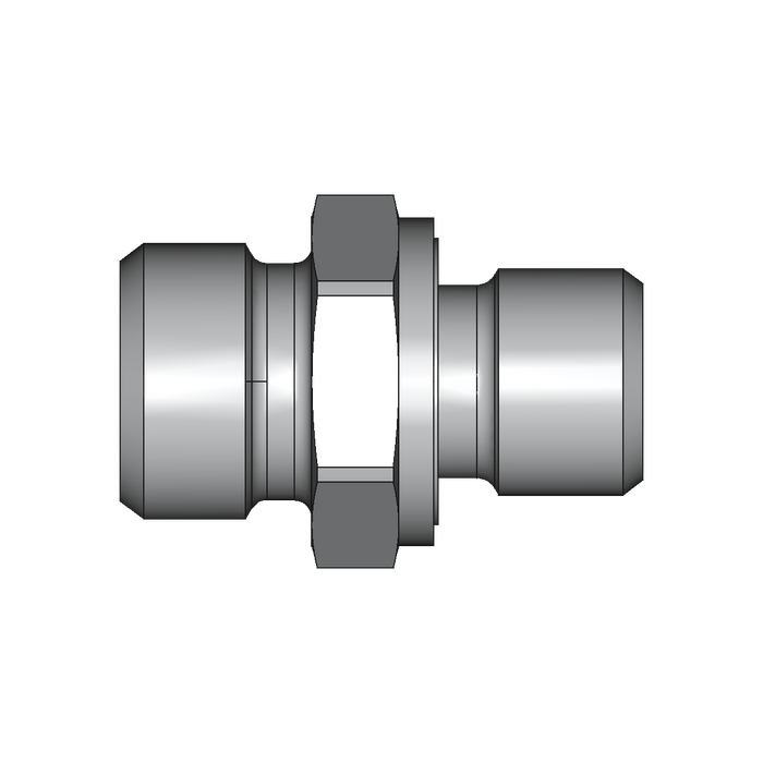 Einschraubstutzen GE-M-ED – 10 mm – L - Leicht – Stahl verzinkt (Cr(VI)-frei)