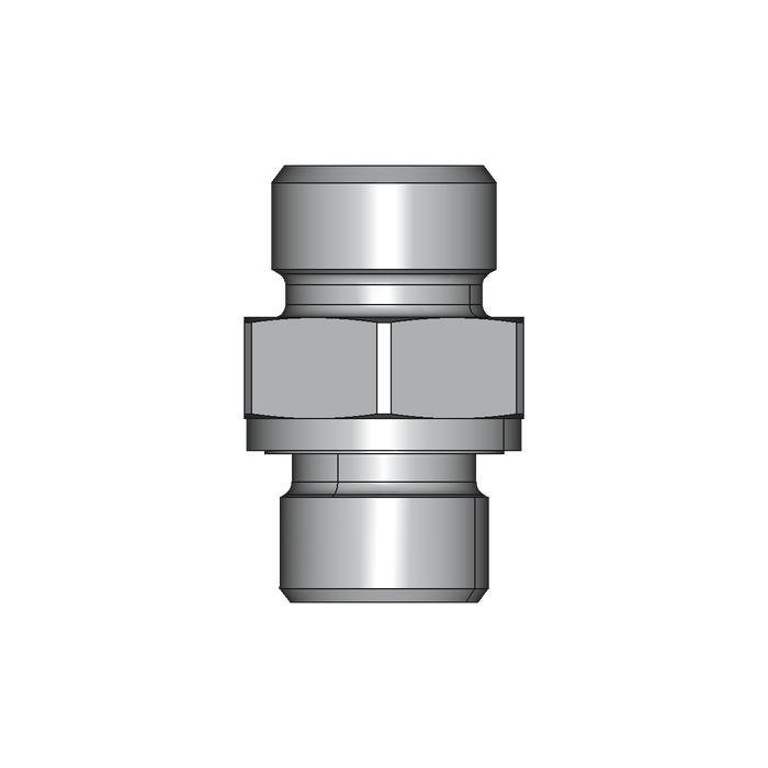 Einschraubstutzen GE-M-ED – 10 mm – S - Schwer – Stahl verzinkt (Cr(VI)-frei)
