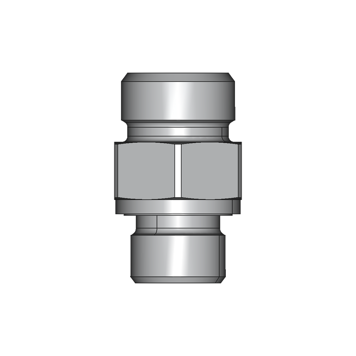 Einschraubstutzen GE-M-ED – 12 mm – S - Schwer – Stahl verzinkt (Cr(VI)-frei)