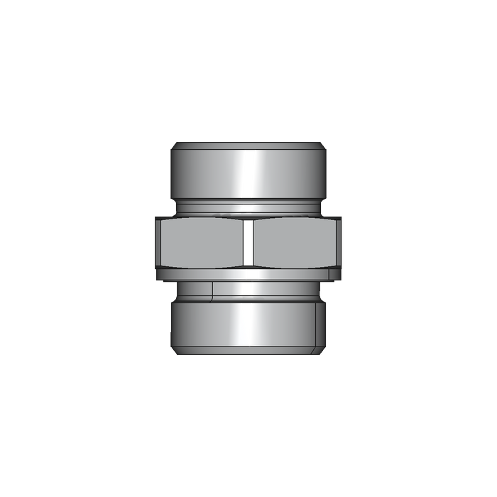 Einschraubstutzen GE-M-ED – 30 mm – S - Schwer – Stahl verzinkt (Cr(VI)-frei)