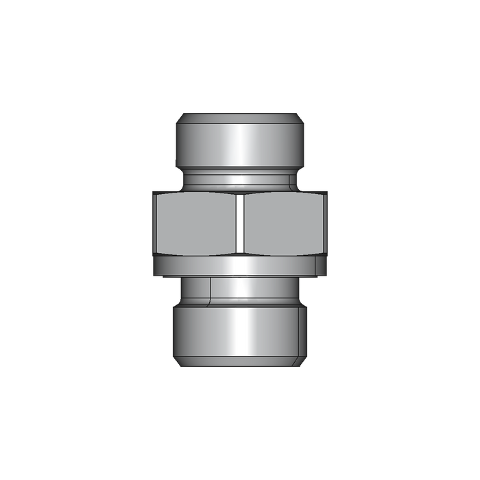 Einschraubstutzen GE-M-ED – 12 mm – S - Schwer – Stahl verzinkt (Cr(VI)-frei)