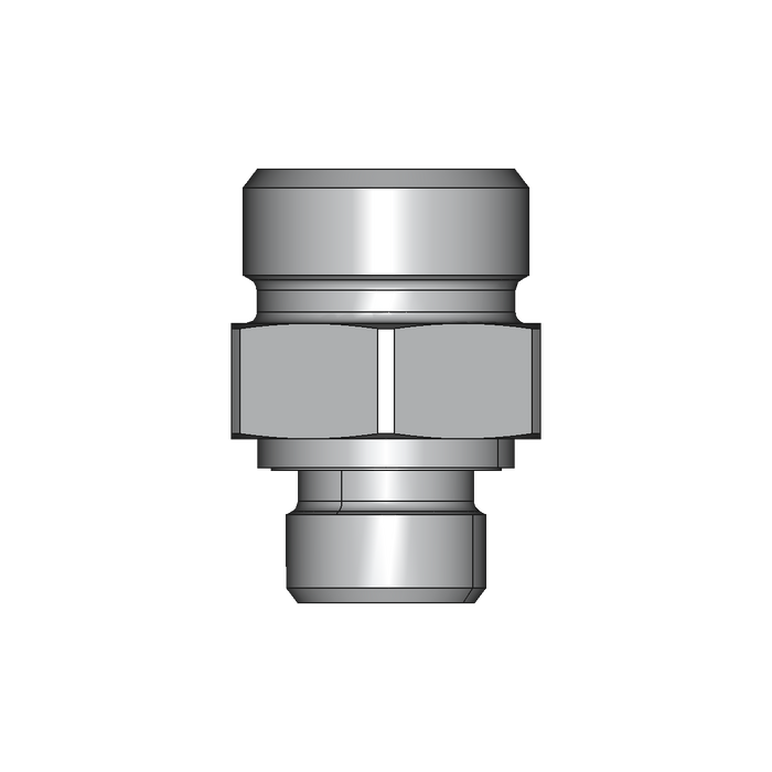 Einschraubstutzen GE-M-ED – 20 mm – S - Schwer – Stahl verzinkt (Cr(VI)-frei)