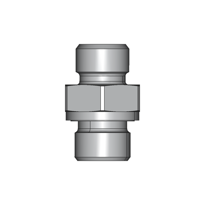 Einschraubstutzen GE-M-ED – 8 mm – S - Schwer – Stahl verzinkt (Cr(VI)-frei)