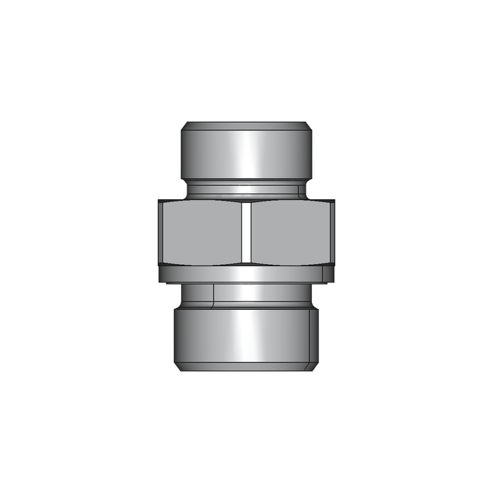 Einschraubstutzen GE-M-ED – 16 mm – S - Schwer – Stahl verzinkt (Cr(VI)-frei)