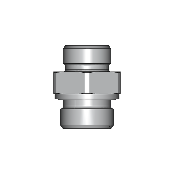 Einschraubstutzen GE-M-ED – 20 mm – S - Schwer – Stahl verzinkt (Cr(VI)-frei)
