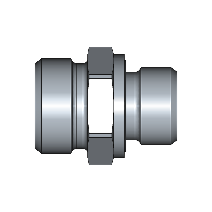 Einschraubstutzen GE-M-ED – 15 mm – L - Leicht – Stahl verzinkt (Cr(VI)-frei)
