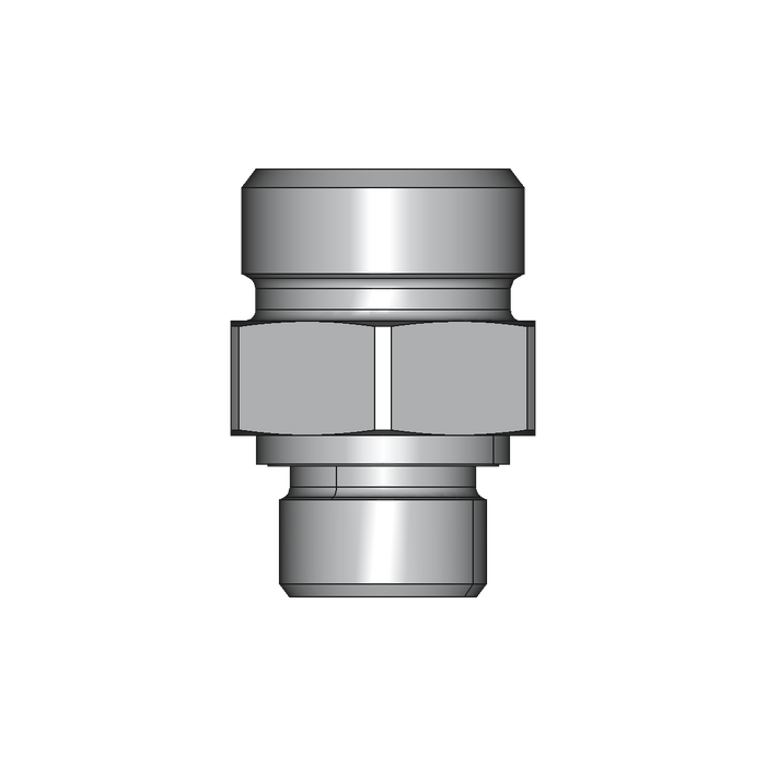 Einschraubstutzen GE-M-ED – 20 mm – S - Schwer – Stahl verzinkt (Cr(VI)-frei)